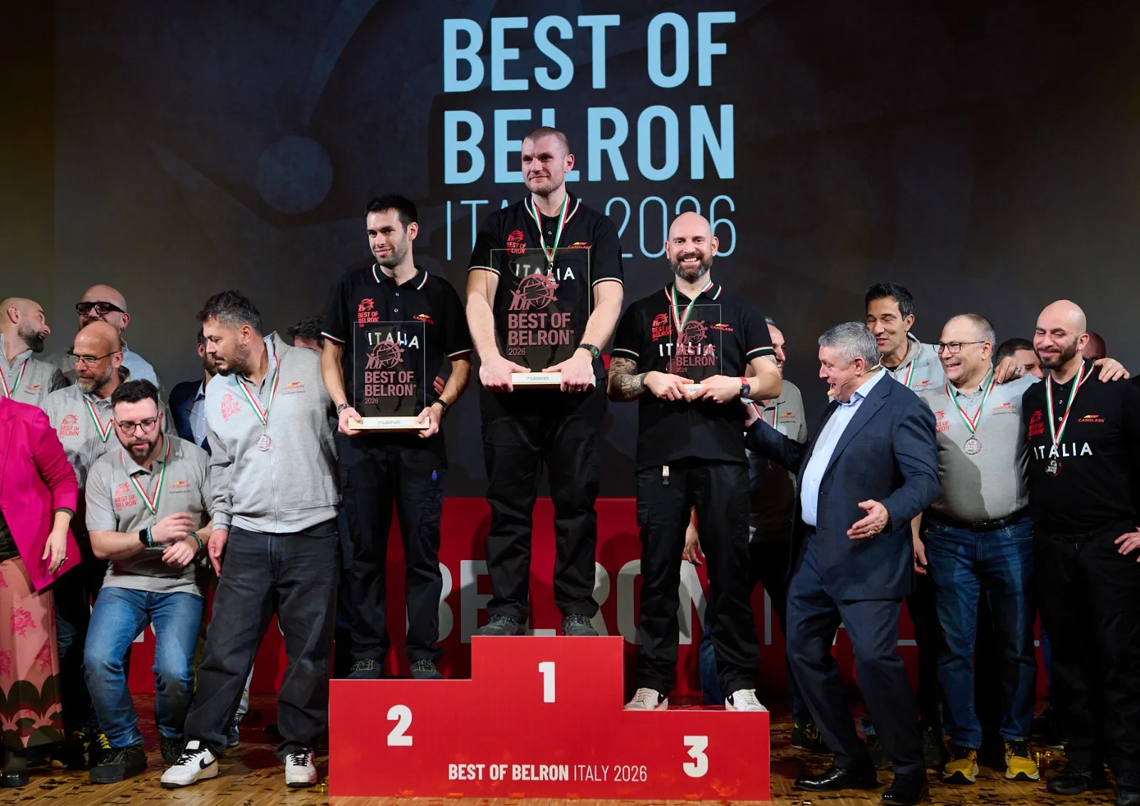 Podio Best of Belron 2026